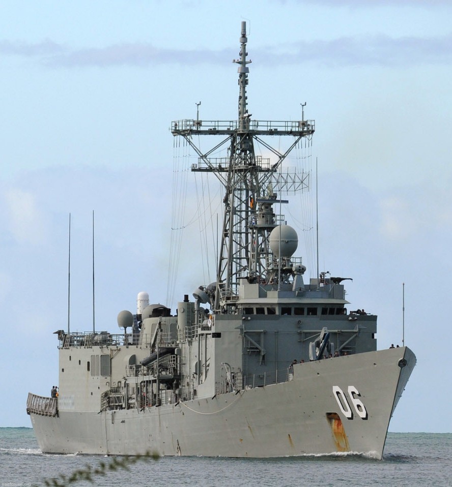 ffg-06 hmas newcastle adelaide class frigate royal australian navy 2010 12 pearl harbor hawaii
