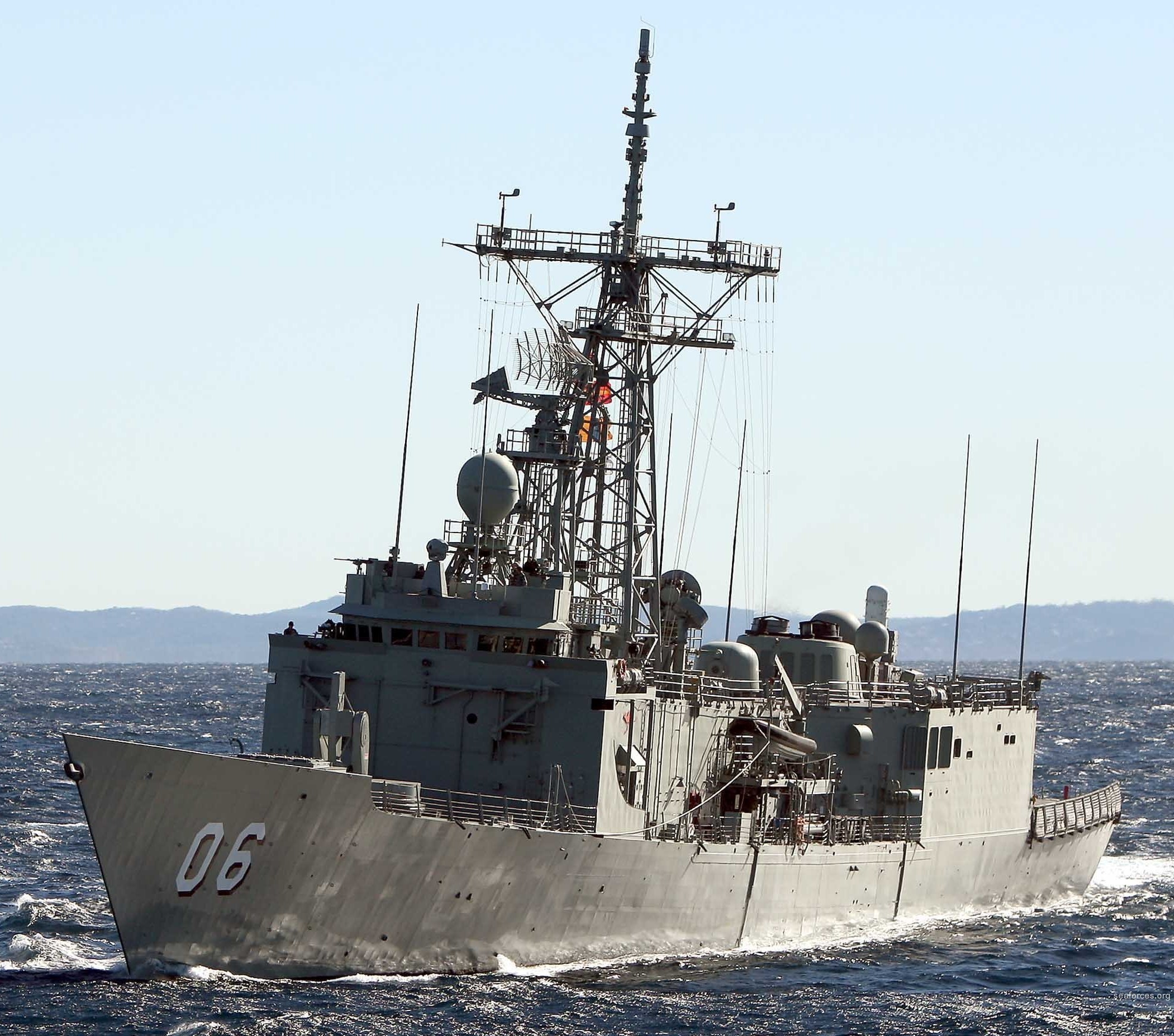 ffg-06 hmas newcastle adelaide class frigate royal australian navy 2011 18 exercise talisman sabre