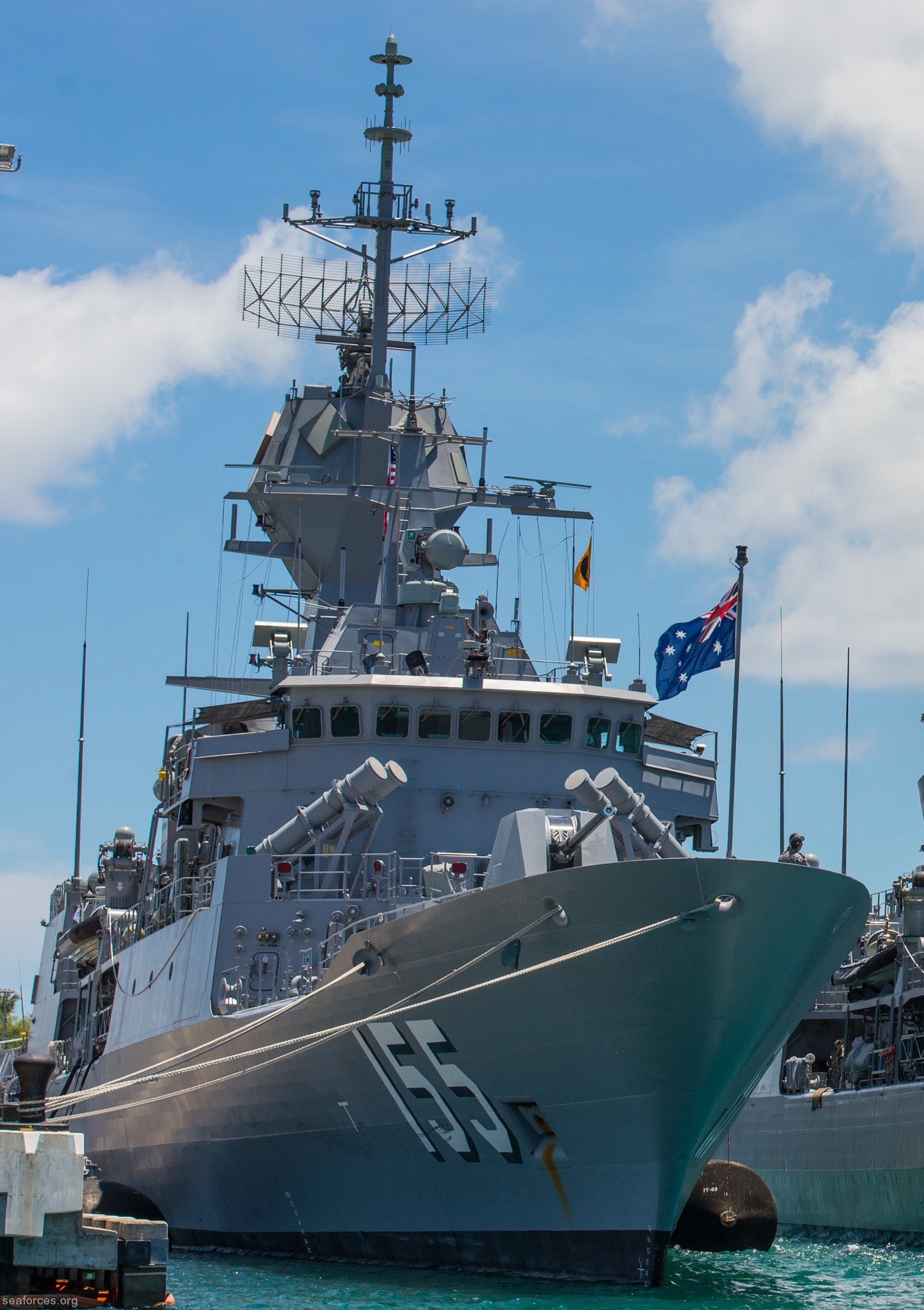 ffh-155 hms ballarat anzac class frigate royal australian navy 2016 05