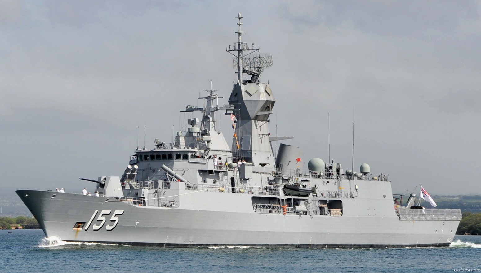 ffh-155 hms ballarat anzac class frigate royal australian navy 2016 21 pearl harbor hickam hawaii