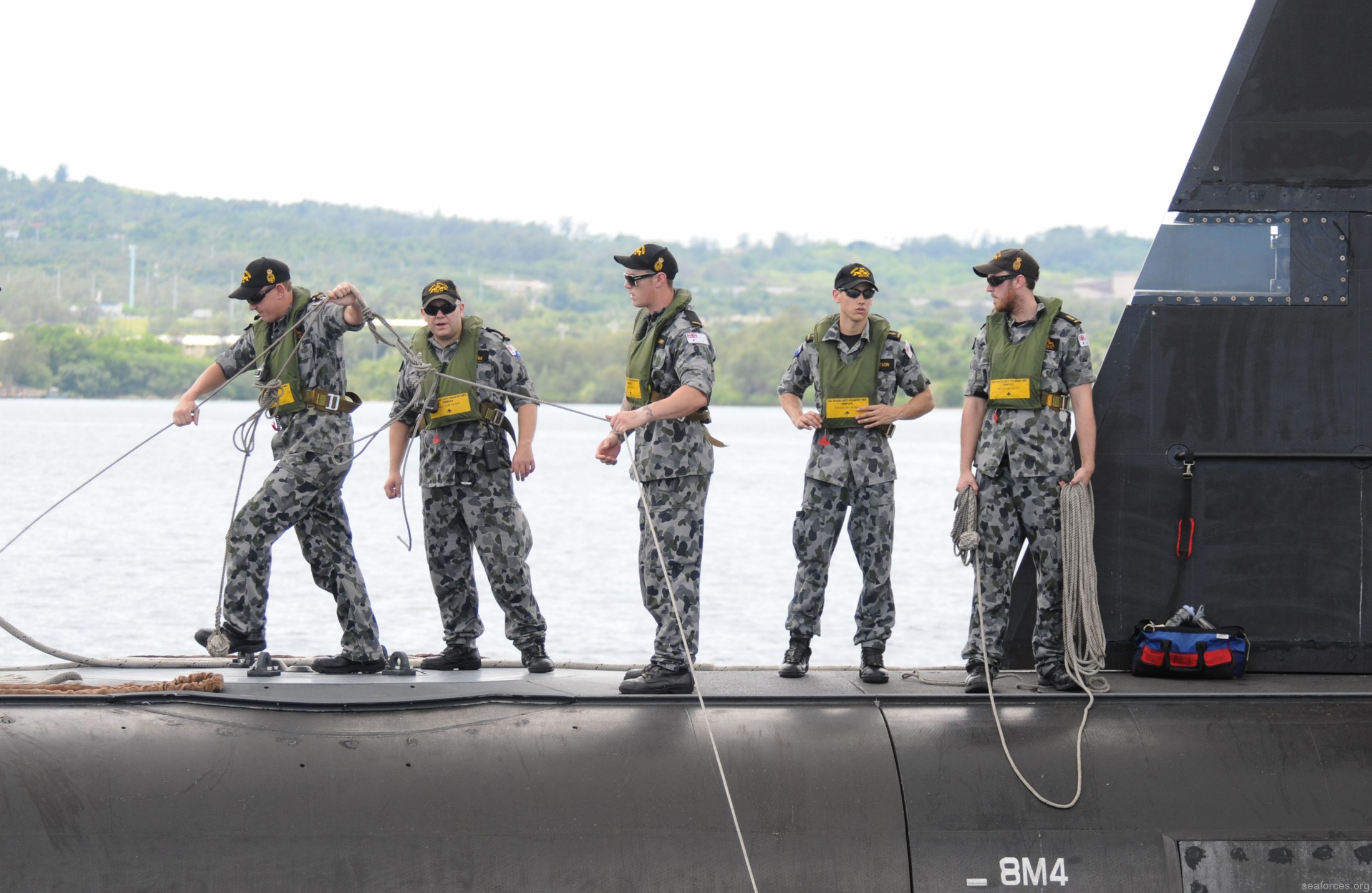 hmas waller ssg-75 collins class attack submarine ssk royal australian navy 03