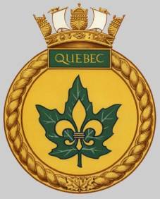 C-31 HMCS Quebec patch crest insignia badge ex HMS Uganda