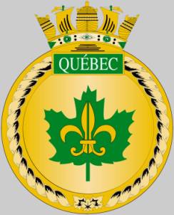 C-31 HMCS Quebec badge insignia crest patch