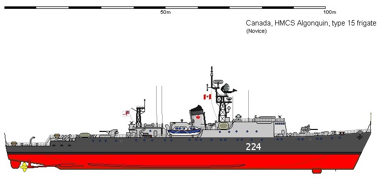 dd 224 hmcs algonquin destroyer royal canadian navy