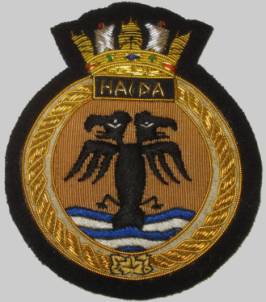 HMCS Haida DDE 215 G 63 patch insignia badge crest