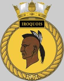 G-89 DDE-217 HMCS Iroquois crest badge patch insignia