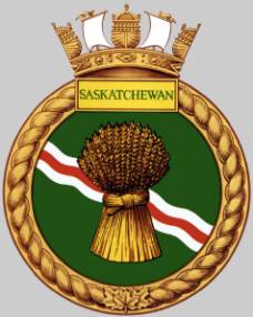 dde 262 hmcs saskatchewan crest insignia patch badge destroyer escort royal canadian navy