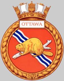 dde ddh 229 hmcs ottawa crest insignia patch badge destroyer royal canadian navy