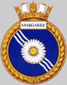 dde ddh 230 hmcs margaree crest insignia patch badge destroyer royal canadian navy