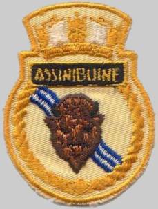 dde ddh 234 hmcs assiniboine patch insignia crest badge st. laurent class destroyer