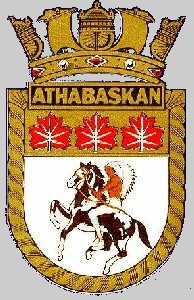 G-07 HMCS Athabaskan crest badge patch insignia