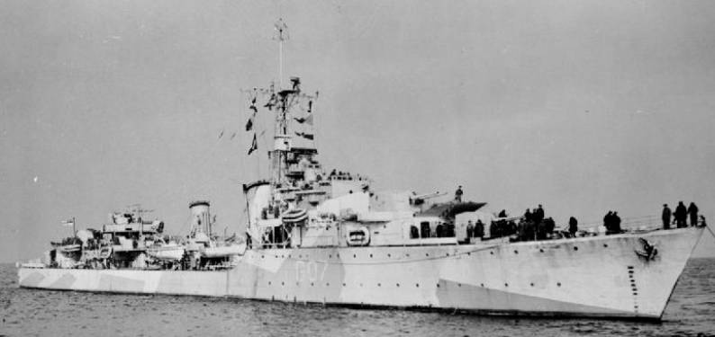 HMCS Athabaskan G-07 Tribal class destroyer Royal Canadian Navy Vickers Armstrong Newcastle