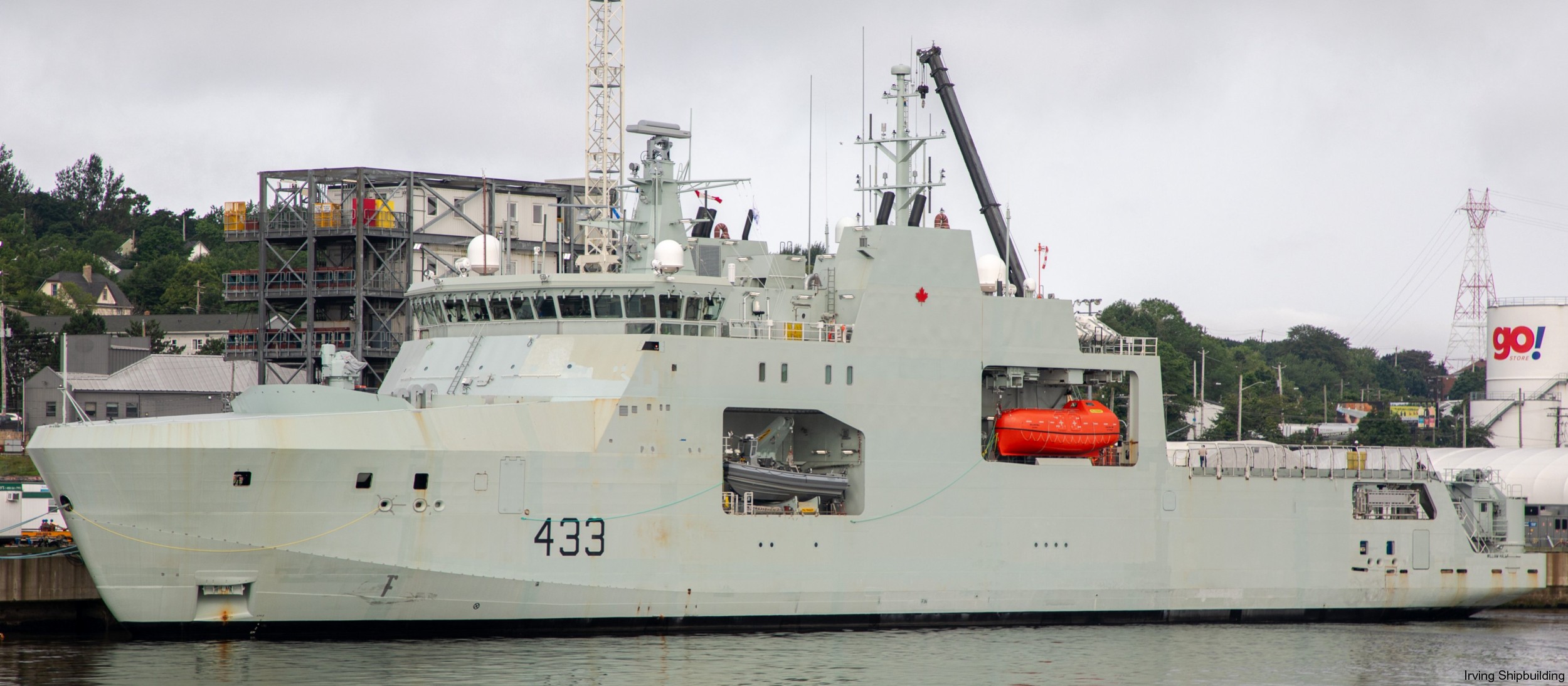 aopv-433 hmcs william hall harry dewolf class arctic offshore patrol vessel ship ncsm royal canadian navy 05