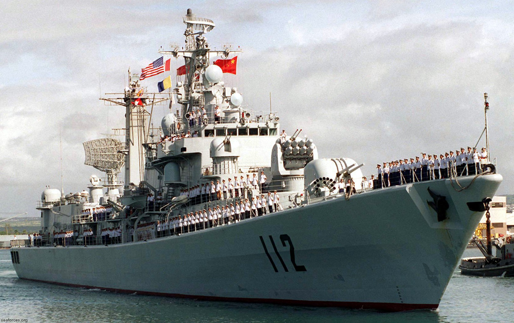 ddg-112 plans harbin type 052 luhu class guided missile destroyer china peoples liberation army navy plan 10