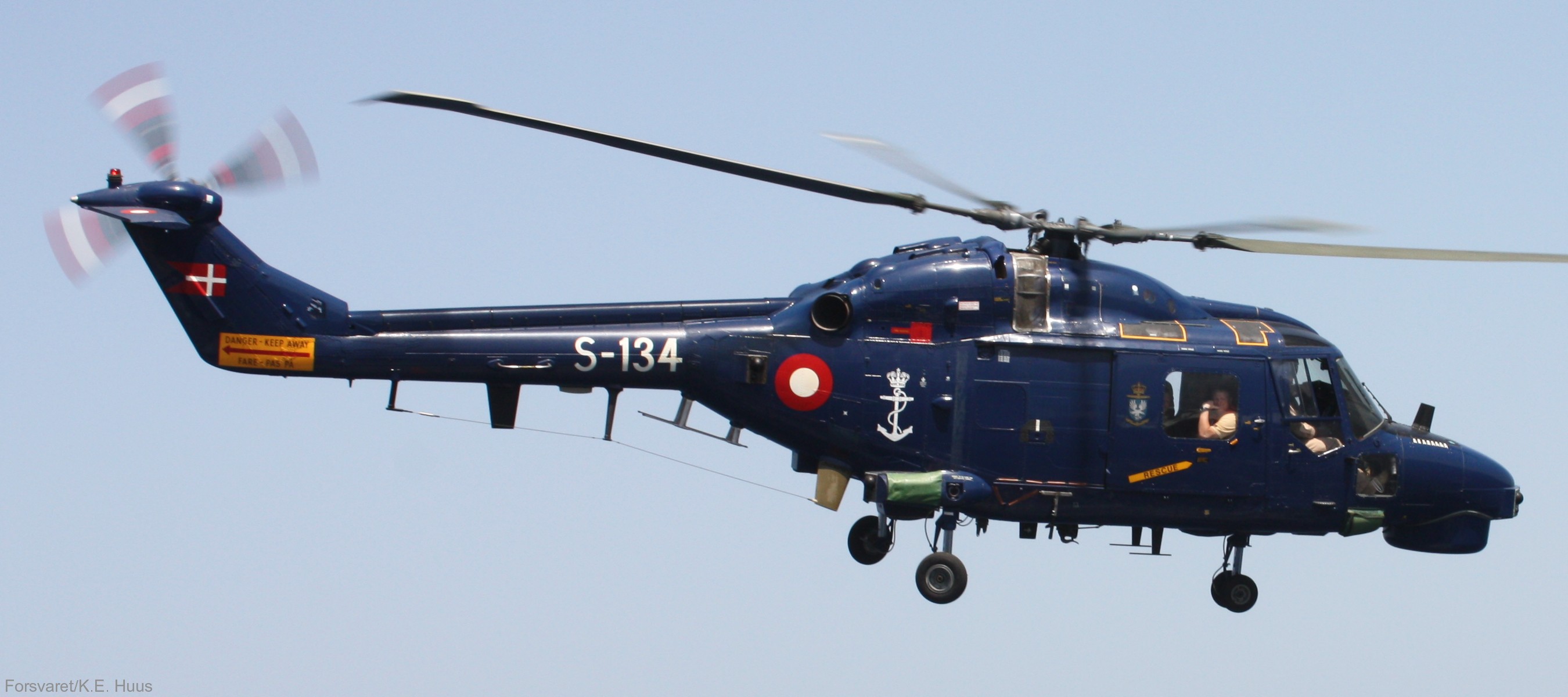 lynx mk.80 mk.90b helicopter westland royal danish navy air force kongelige danske marine flyvevabnet s-134 03