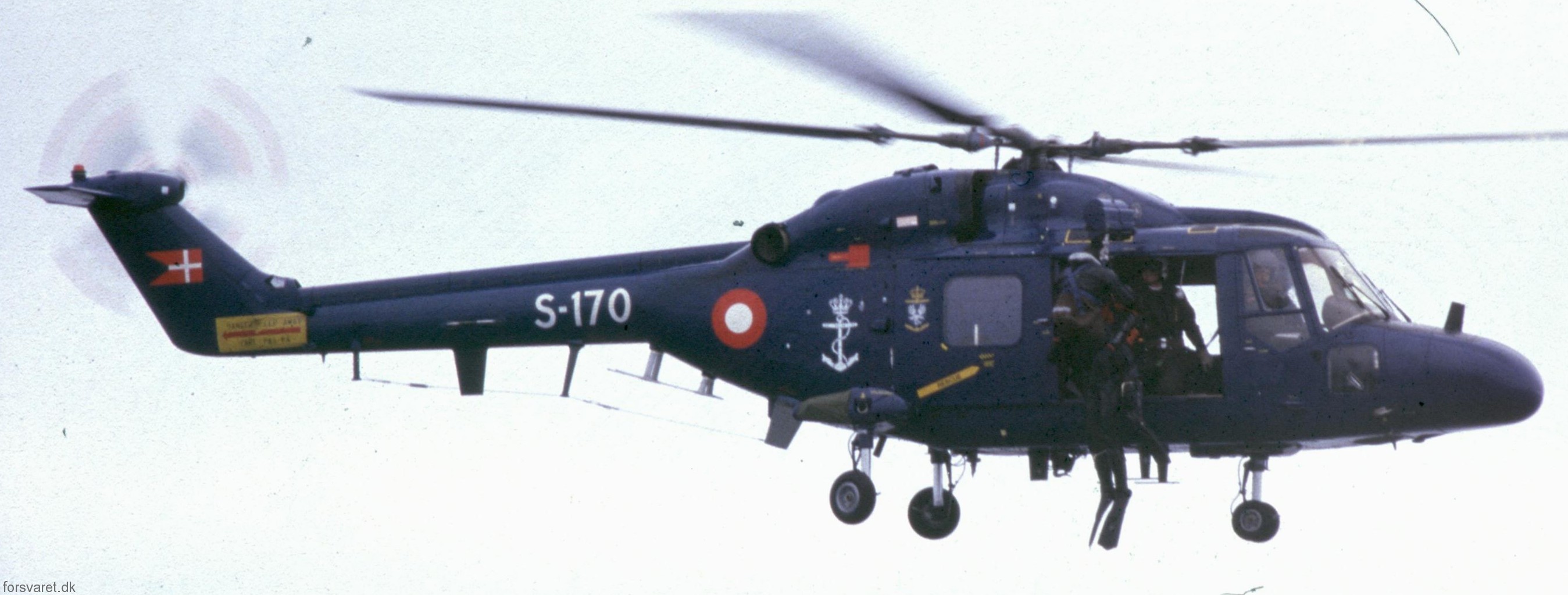 lynx mk.80 mk.90b helicopter westland royal danish navy air force kongelige danske marine flyvevabnet s-170 14