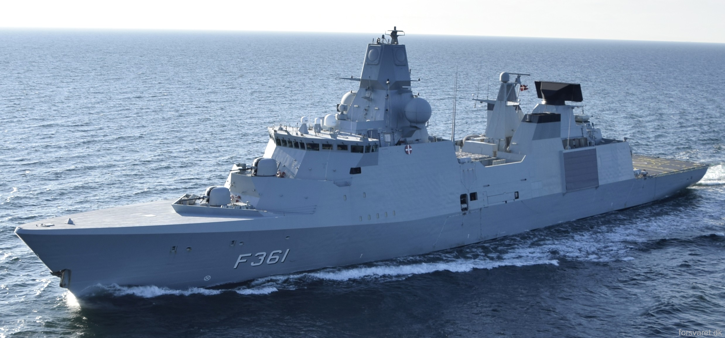 f-361 hdms iver huitfeldt class guided missile frigate ffg royal danish navy 29