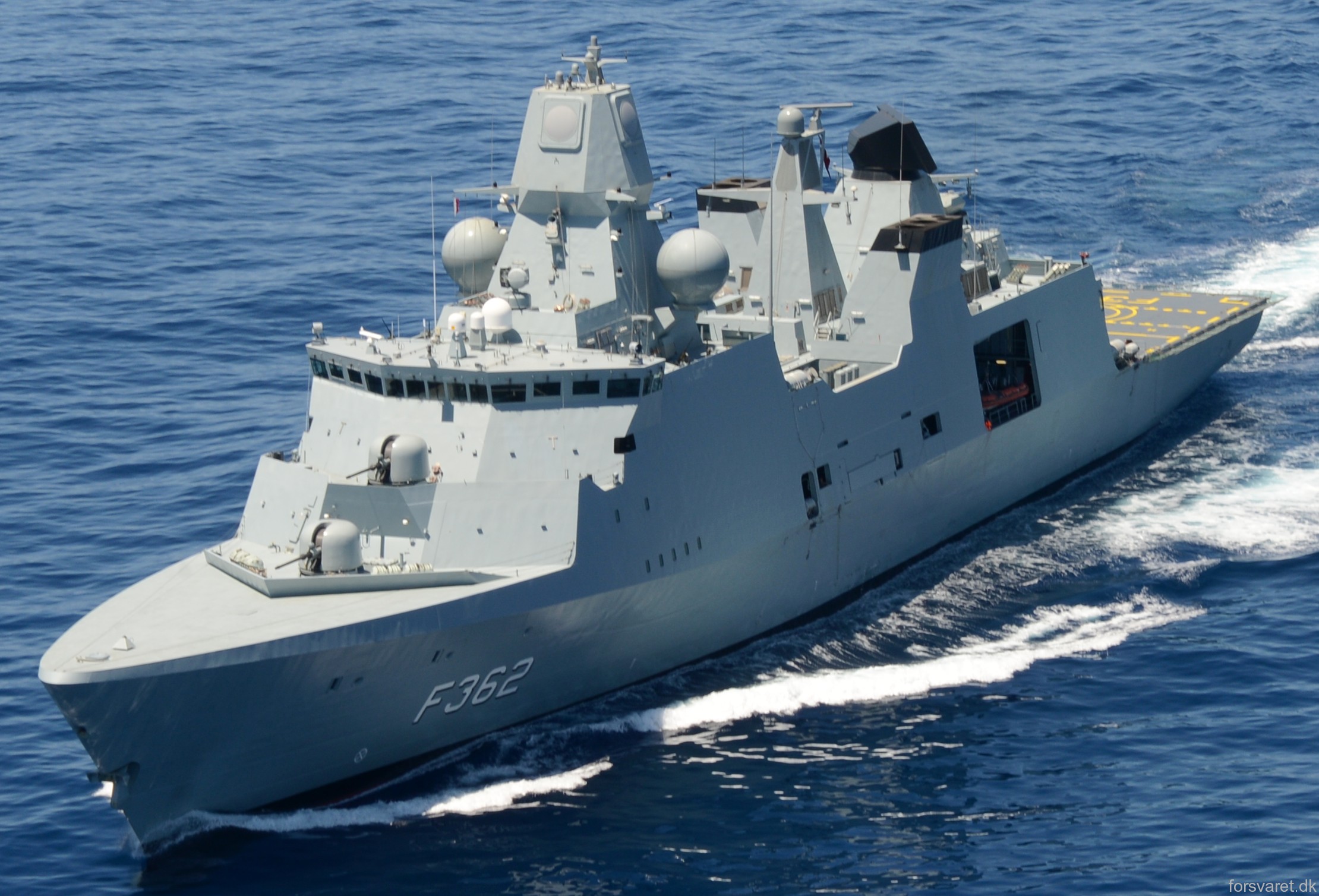 f-362 hdms peter willemoes iver huitfeldt class guided missile frigate ffg royal danish navy 56