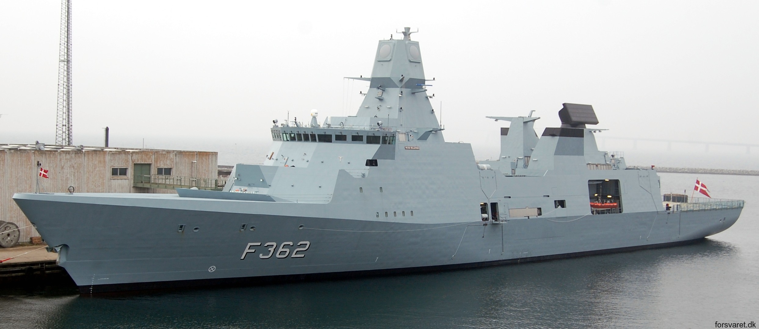 f-362 hdms peter willemoes iver huitfeldt class guided missile frigate ffg royal danish navy 66