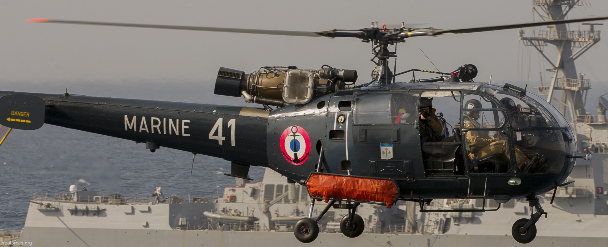 sa 316 319 alouette iii helicopter french navy marine nationale aeronavale flottille 09 41