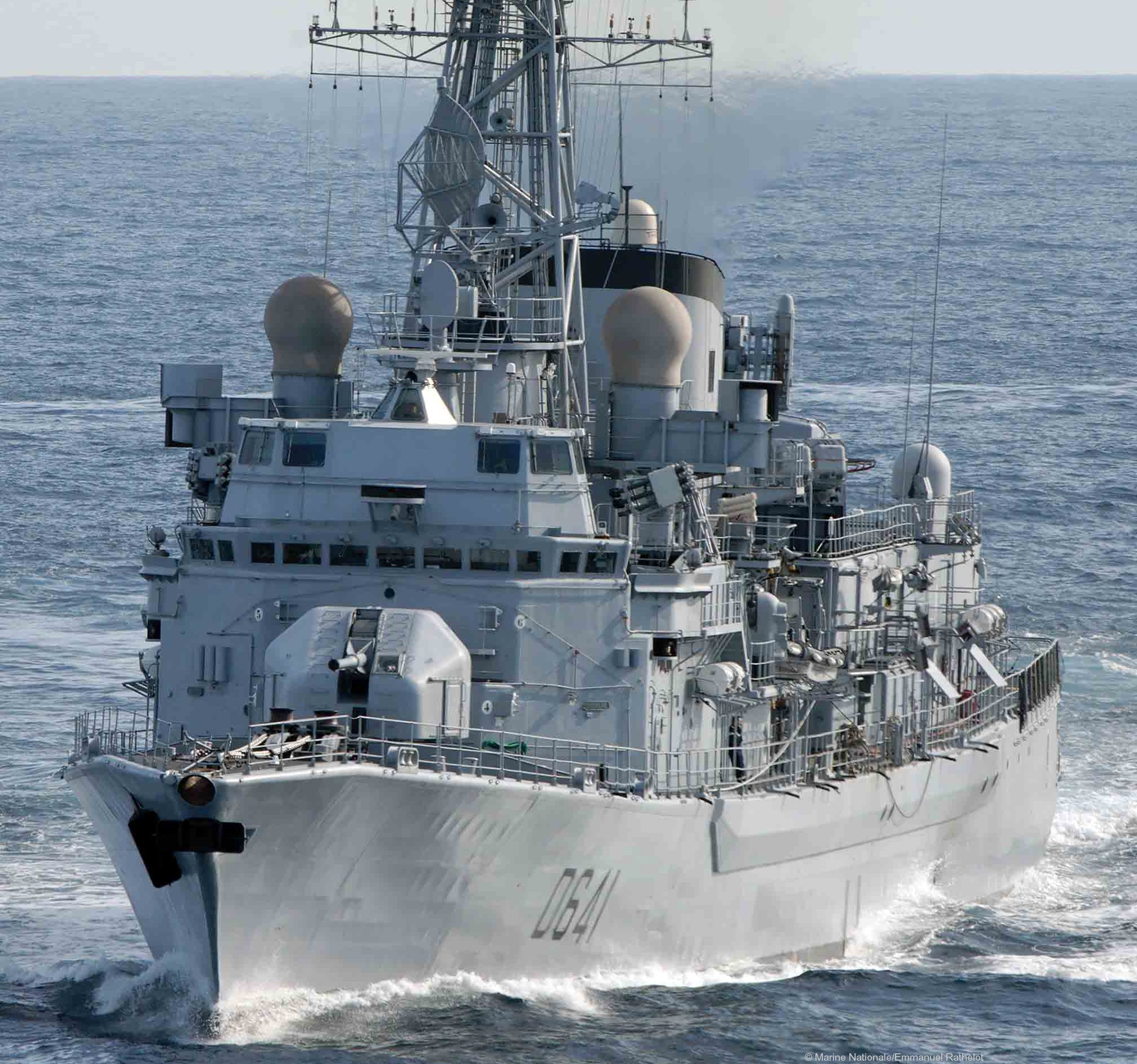 d-641 fs dupleix f70as anti submarine frigate destroyer french navy marine nationale 11