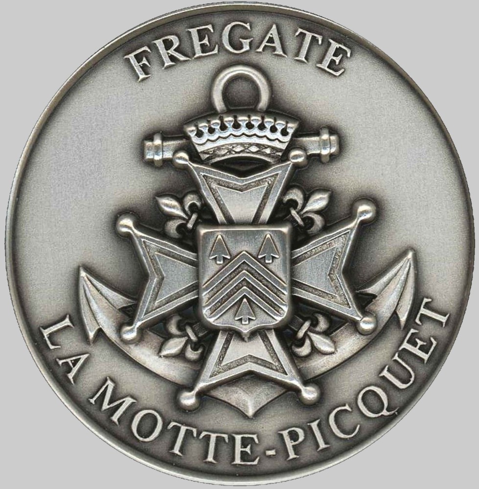 d-645 fs la motte picquet insignia crest patch badge tape de bouche frigate french navy 02