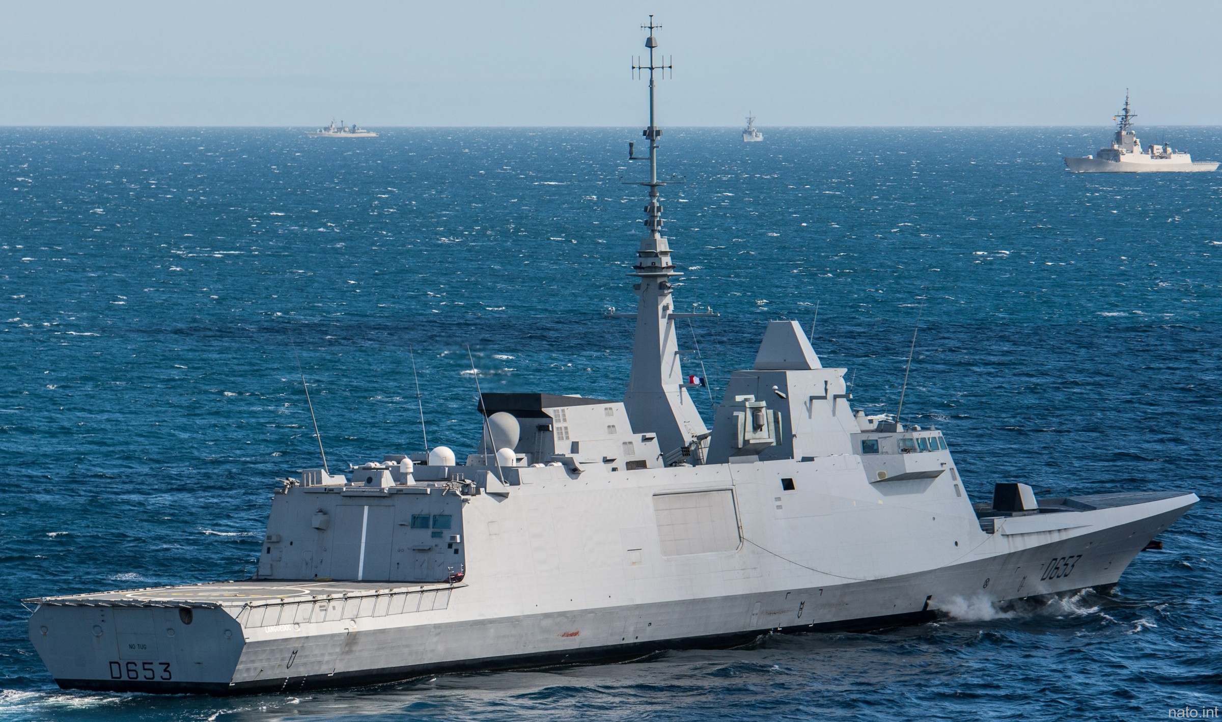 d-653 fs languedoc fremm aquitaine class frigate fregate multi purpose french navy marine nationale 10