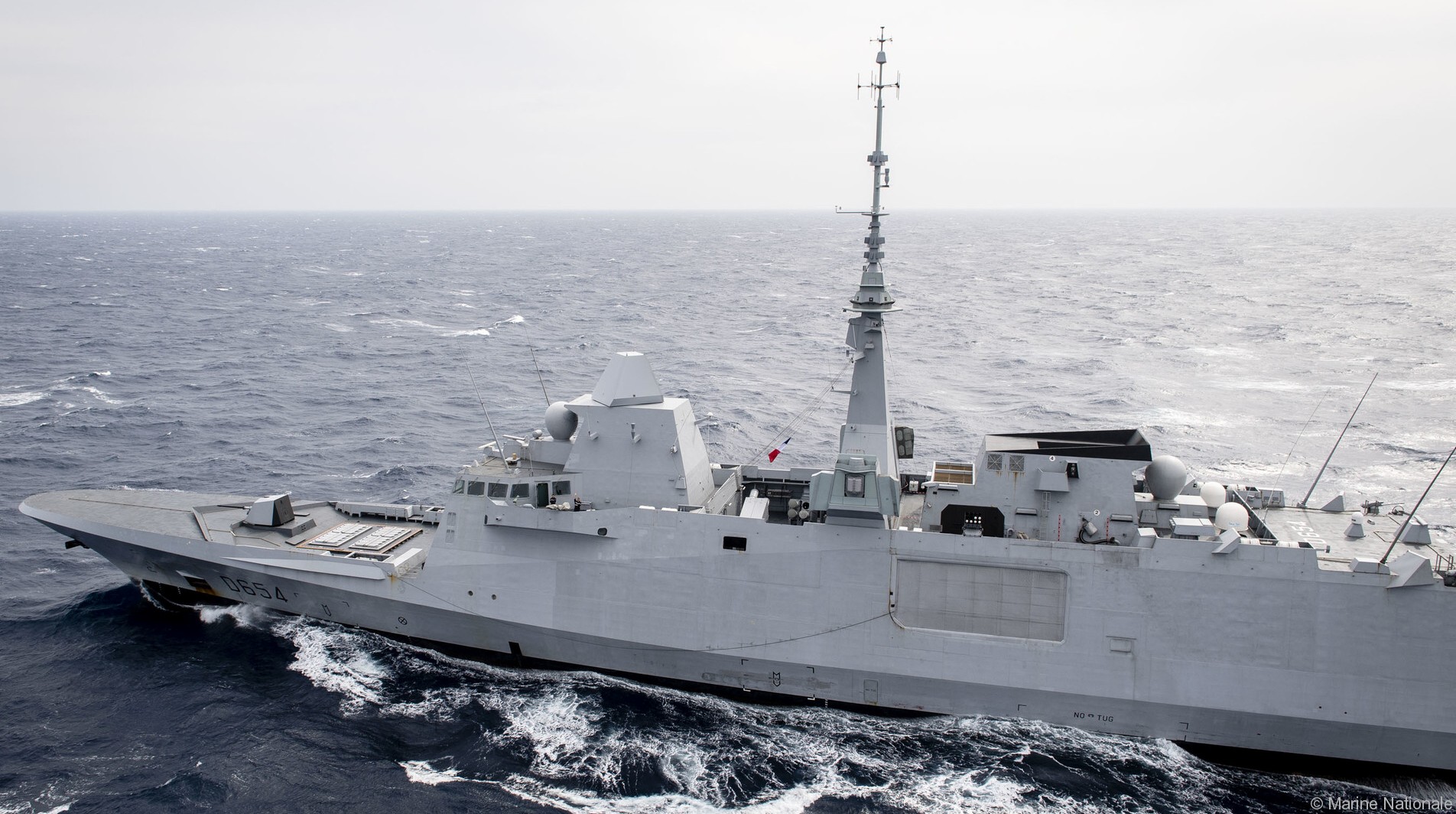 d-654 fs auvergne fremm aquitaine class frigate fregate multi purpose french navy marine nationale 14 mm40 exocet ssm missile