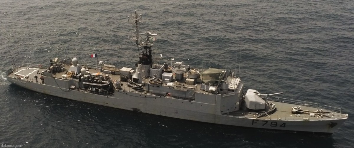 f-794 fs enseigne de vaisseau jacoubet d'estienne d'orves class corvette type a69 aviso french navy marine nationale 11