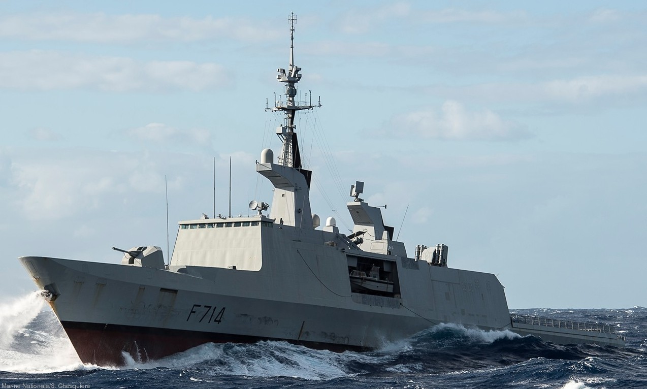 f-714 fs guepratte la fayette class frigate flf french navy marine nationale 20