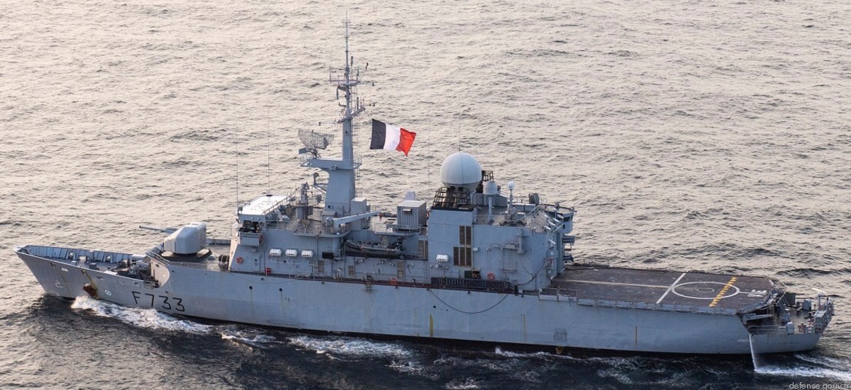 f-733 fs ventose floreal class frigate french navy fregate surveillance marine nationale 27