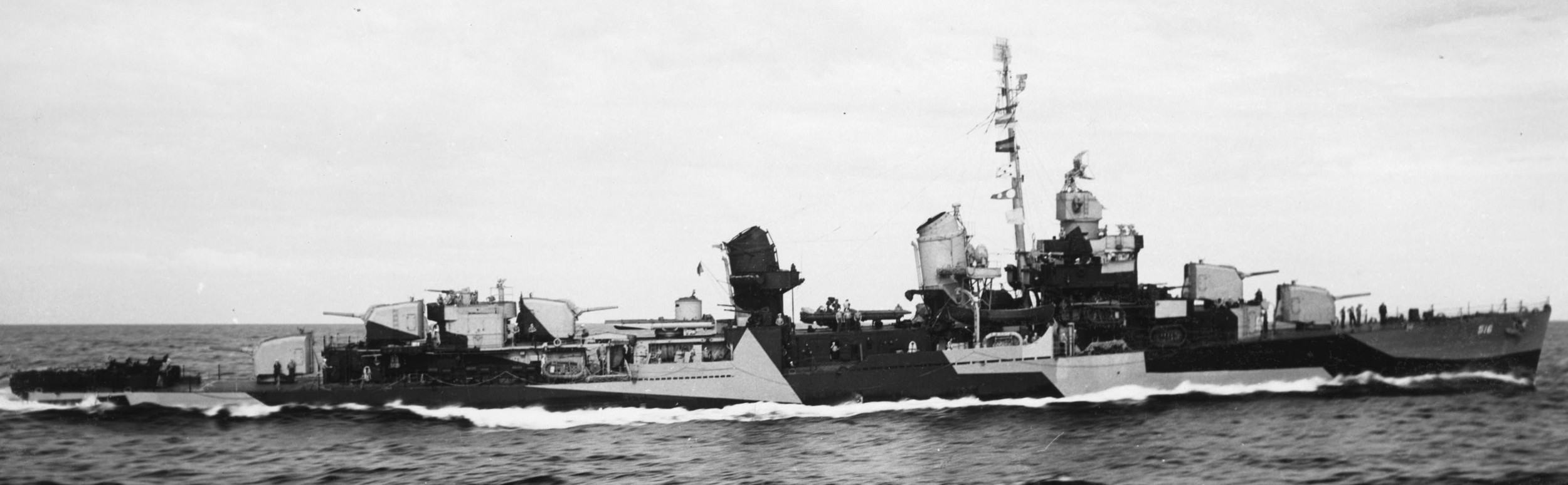 d-172 fgs zerstörer z3 german navy type-119 class destroyer uss wadsworth dd-515