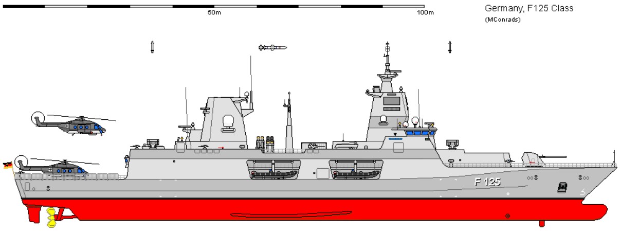 type-125 baden wurttemberg class frigate german navy deutsche marine f-222 thyssen krupp marine systems lürssen drawing 02
