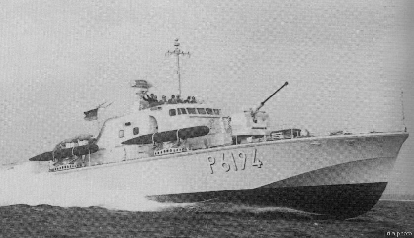p6194 fgs strahl type 153 class fast craft torpedo boat german navy