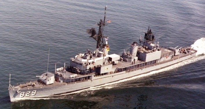 dd 829 uss myles fox hellenic navy spare parts