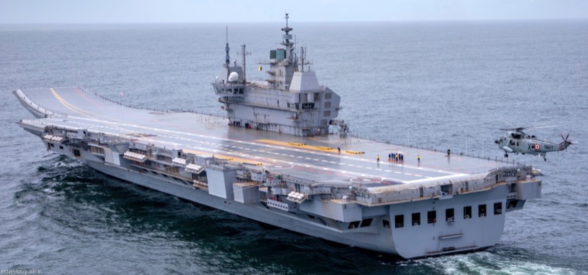 ins vikrant aircraft carrier indigenous iac-1 indian navy