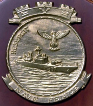 f-557 fenice insignia crest patch badge minerva class corvette italian navy marina militare 02x