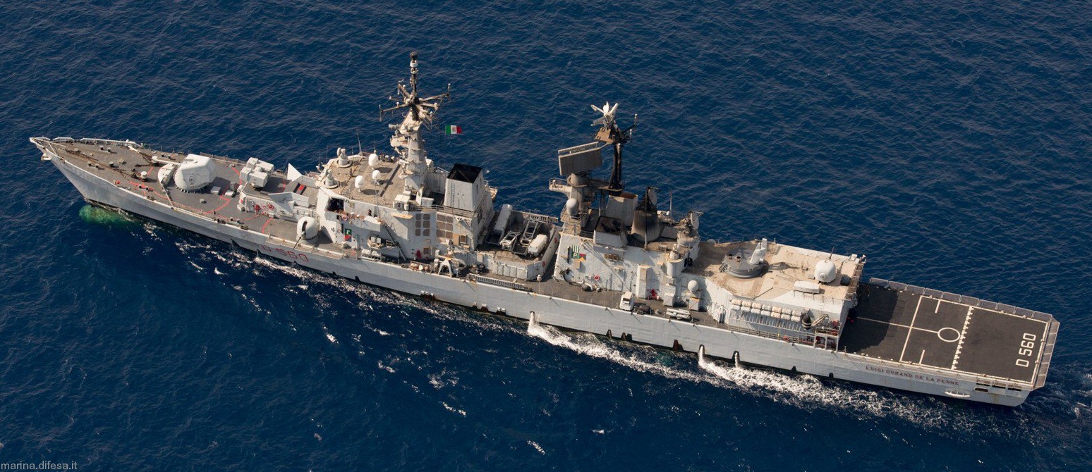 d-560 luigi durand de la penne its nave guided missile destroyer ddg italian navy marina militare 02