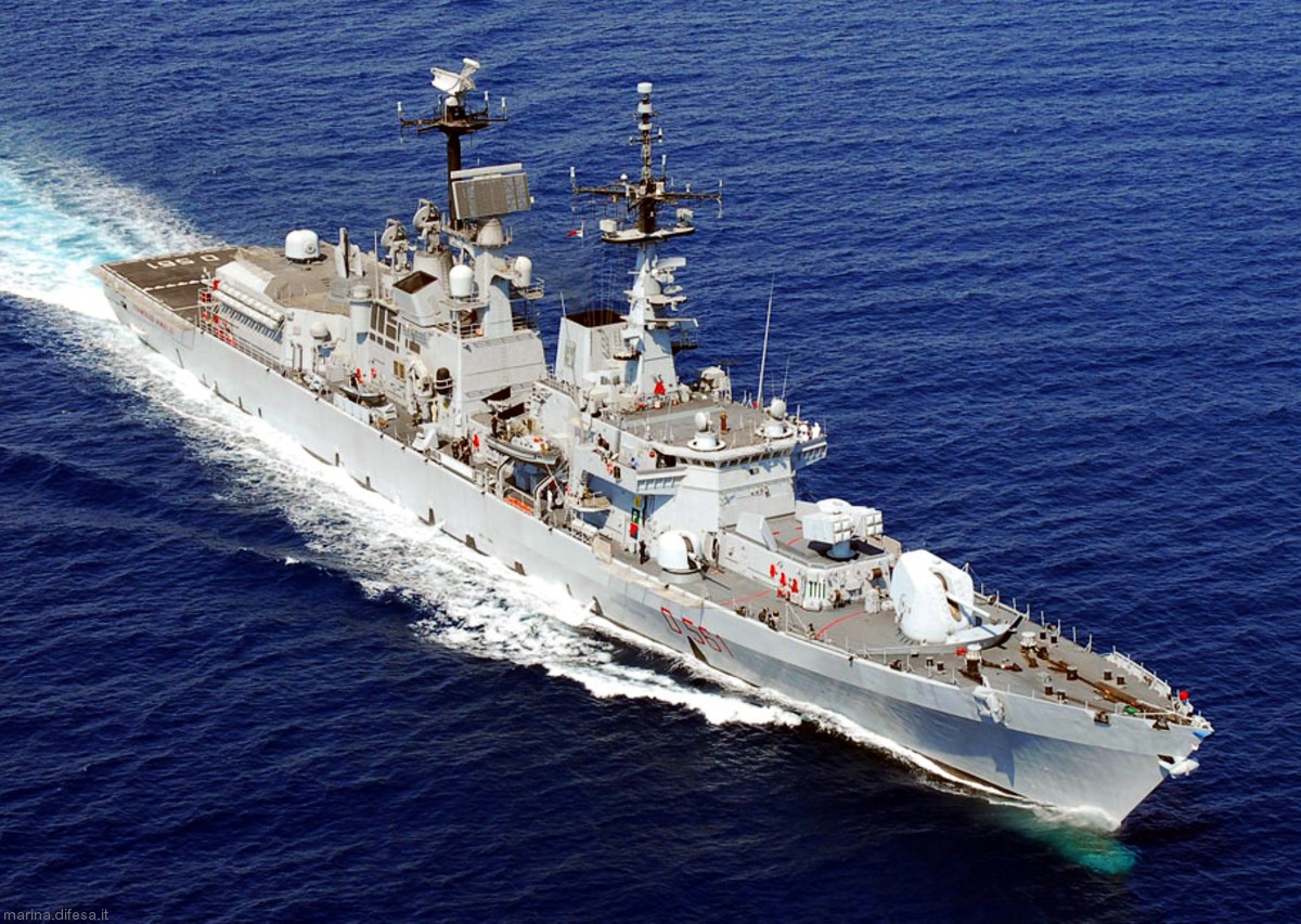 d-561 francesco mimbelli its nave guided missile destroyer ddg italian navy marina militare 37