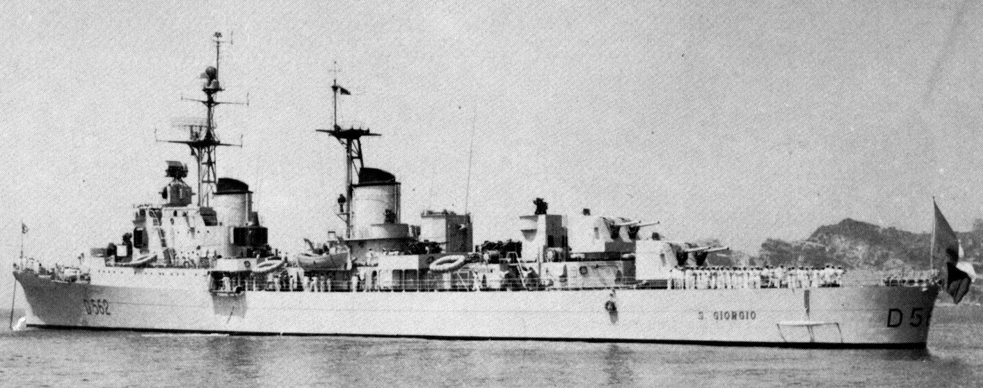 d-562 san giorgio destroyer nave its italian navy marina militare mmi 07