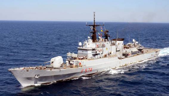 f 574 aliseo its nave maestrale class frigate guided missile italian navy marina militare italiana