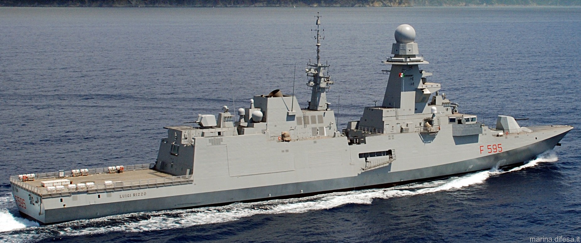 f-595 luigi rizzo its nave bergamini fremm class guided missile frigate italian navy marina militare 08