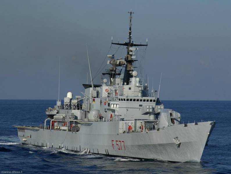 maestrale class frigate italian navy
