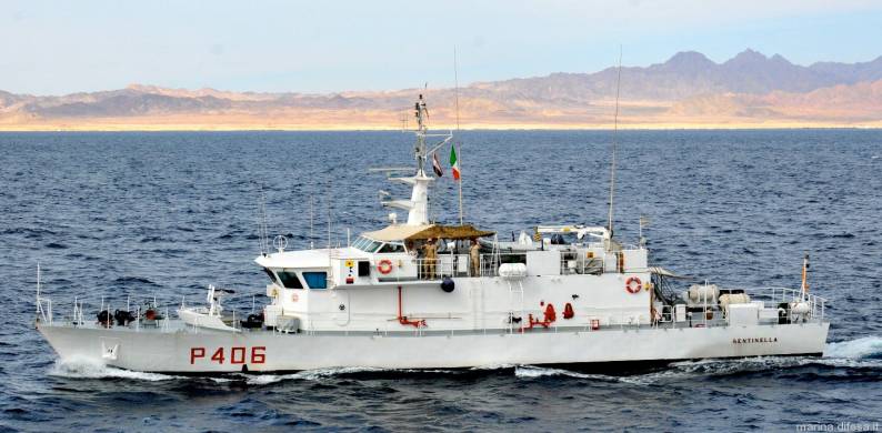  esploratore class patrol vessel italian navy p 406 sentinella