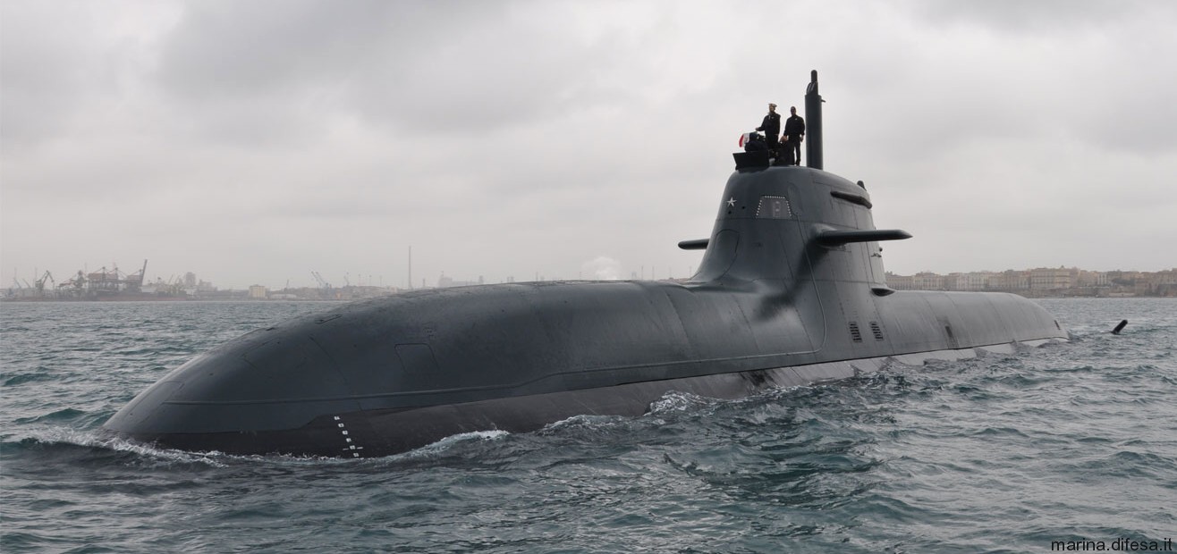s-526 salvatore todaro its type 212 class submarine italian navy 18x fincantieri
