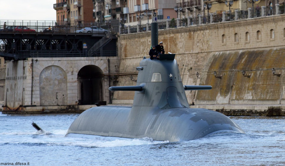 s-526 salvatore todaro its smg type 212 class submarine italian navy marina militare 21