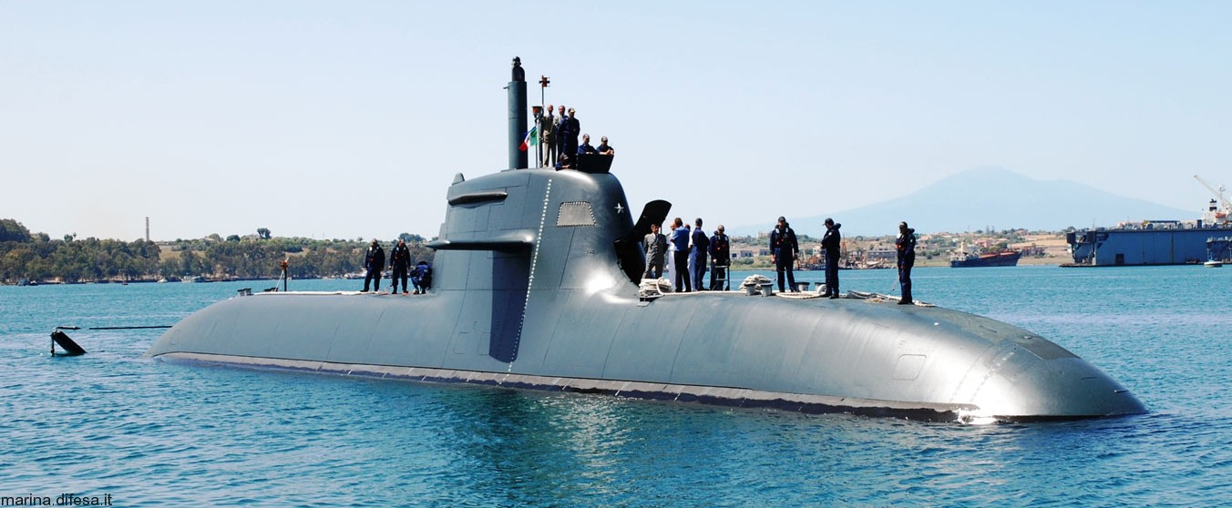 s-526 salvatore todaro its smg type 212 class submarine italian navy marina militare 36