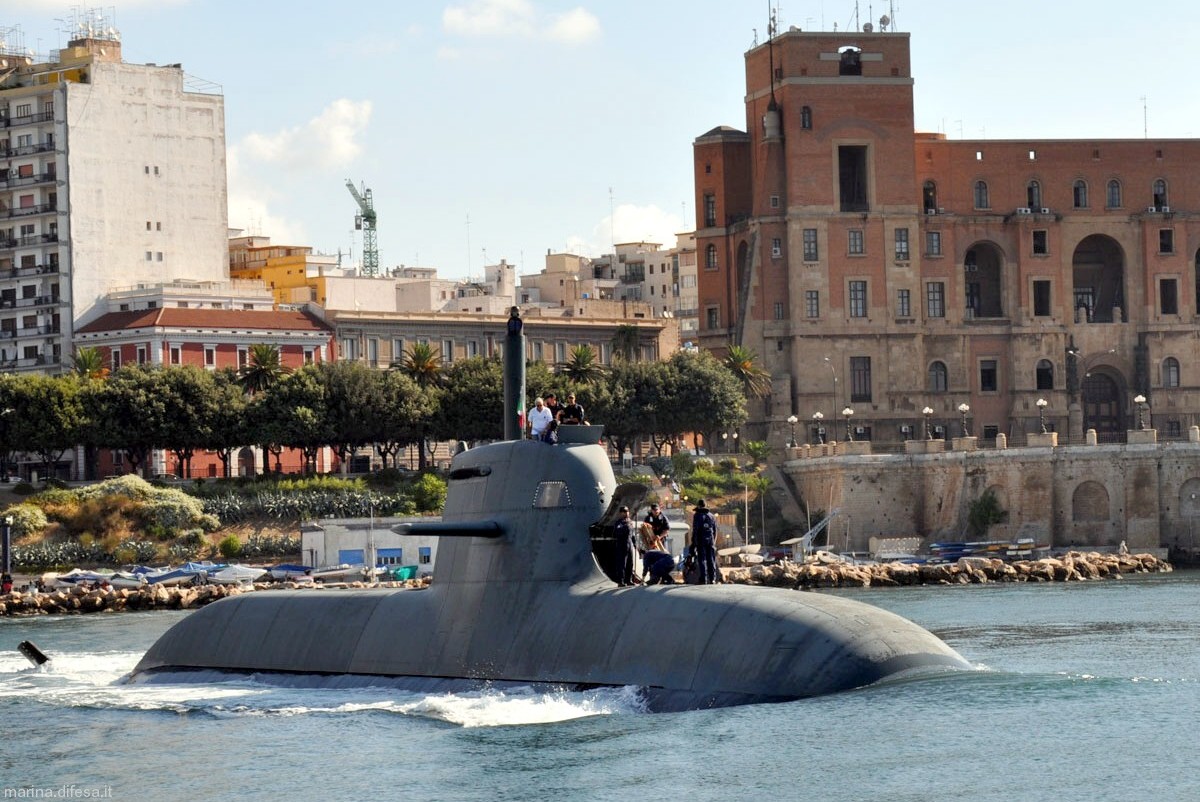 s-527 scire its smg todaro type 212 class submarine italian navy marina militare 07 taranto