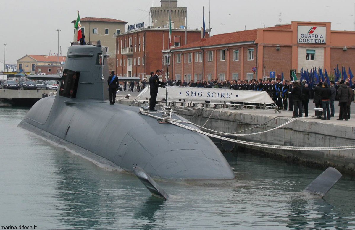 s-527 scire its smg todaro type 212 class submarine italian navy marina militare 19
