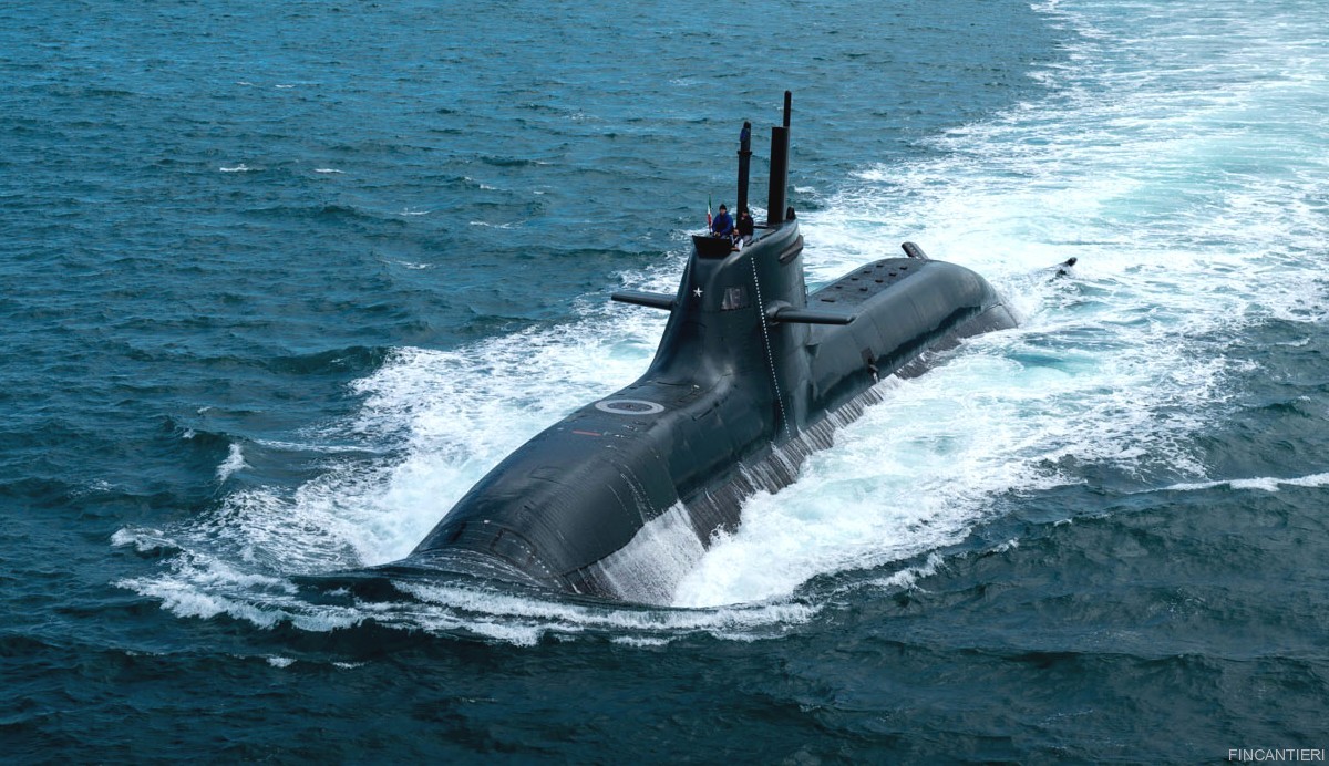 s-529 romeo romei todaro type 212 class submarine its smg italian navy marina militare 06x fincantieri